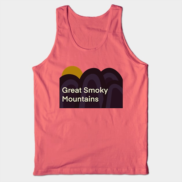 The Great Smoky Mountains Tank Top by Obstinate and Literate